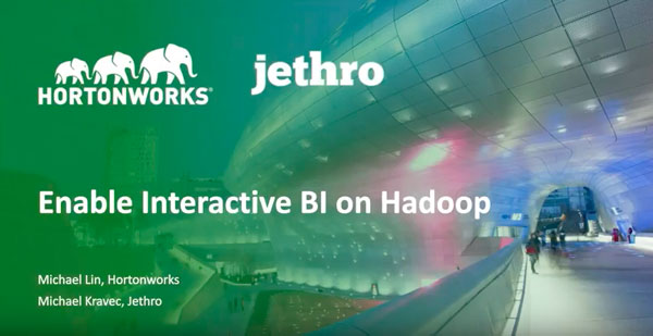 Hortonworks Webinar